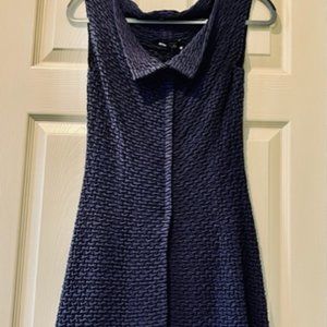 Navy tunic by Anett Rostel